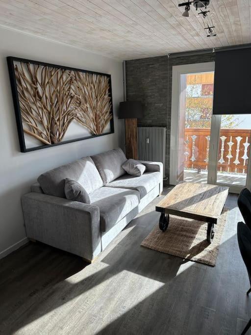 Апартаменты Au Myosotis, Cosy Au Pied Des Pistes Avec Vue Et Coeur De Station Ле дез Альп Экстерьер фото